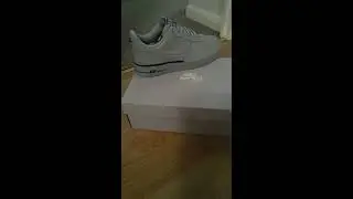 Unboxing My New AIR FORCE 1'S