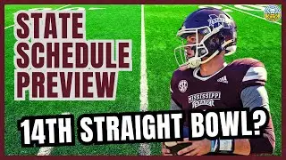 2023 Mississippi State Football Schedule Preview (Game-By-Game Analysis)