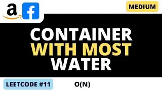 Leetcode 11 - Container with Most Water - Python