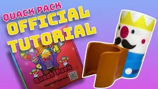 December's  Quack Pack Official Craft Tutorial - The Glitter Guy