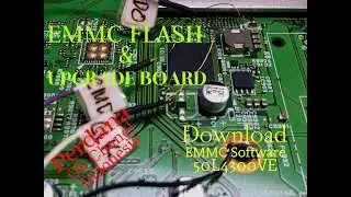 EMMC Flash Led TV Upgrade To Board