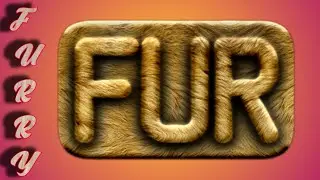 Tremendous way to make amazing FUR TEXT effect⚡️ {FURRY TEXT EFFECT}
