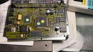 Repair of typical ECU failure of old diesel VAG