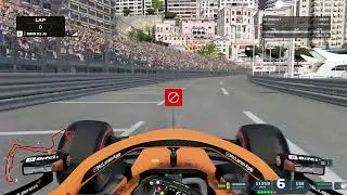F1 2021 Monaco REVERSE HOTLAP