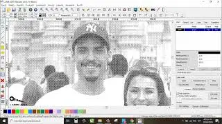 Image editing for laser engraving directly in rdworks