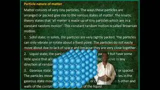 particle nature of matter #education #prepareforexam #science