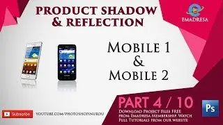 Mobile Realistic Product Shadow and Reflection in Adobe Photoshop CC