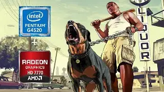 Pentium G4520 +  HD7770 in GTA V
