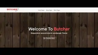 Butcher   Meat, Organic Shop Woocommerce WordPress Theme