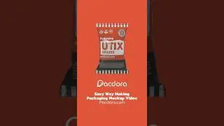 Easy Way Making Packaging Mockup Video
