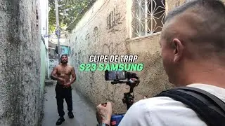 Gravando um clipe de Trap na Favela Carioca com o S23 da Samsung | Mc PARELHA