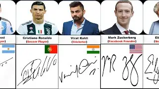 Coolest Signatures From Famous People