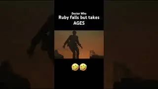 Ruby falling takes AGES | Doctor Who Meme #doctorwho #funny #meme
