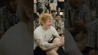Ed Sheeran in Mumbai School #edsheerantour