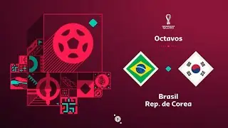 Brasil vs Corea del Sur Octavos De Final - Mundial Qatar 2022 [Partido Completo FIFA 23]