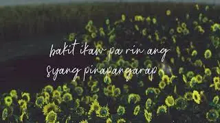 Chy - Di Ko Pala Kaya (Lyric Video)