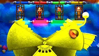 Wii party U - Battle of Minigames ( Master Difficulty ) Doc Ock vs Sophiia vs Marie vs Giulia