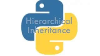 Program for hierarchical inheritance in python.
