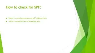 SPF Record Practicle