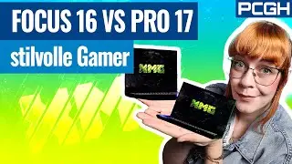 XMG FOCUS 16 vs. XMG PRO 17: Battle der Gaming-Laptops