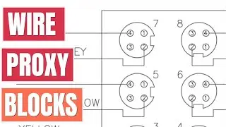 PLC Programming - Proxy Block Wiring