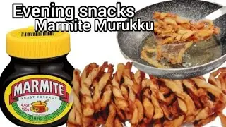How to make/Srilankan famous Marmite Murukku மாமைட் முறுக்கு crispy marmite twist/ snack