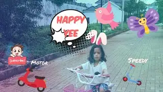 #sepeda #lovekids #funforkids FIRST TIME ENJOY SEPEDAAN