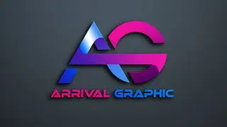 Photoshop Logo Design Tutorial || How to Make AG Letter Logo in Adobe Photoshop