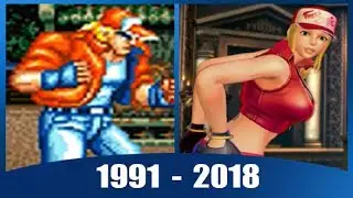 Evolution of Terry Bogard from The King of Fighters (1991-2018)
