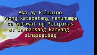 PANUNUMPA SA WATAWAT NG PILIPINAS