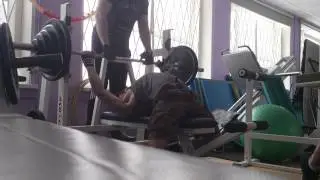 Bench press progress