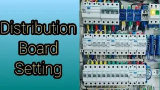 Distribution Board Setting Malayalam | Basic Electrical Work