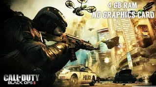 COD: Black ops II | low end pc test|32 mb vram.