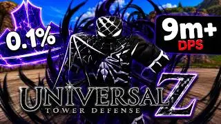 *INSANE* 0.1% Venom Black Spider-Man is the BEST UNIT in Universal Tower Defense Z!
