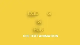 CSS Text Animation