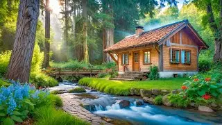 Relaxing Music For Stress Relief, English Forest - Birds Singing - Relaxing Nature Video