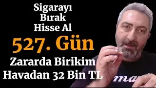 Sigarayı Bırak Hisse Al 527. Gün Zararda Birikime Devam #vesbe #alves #eupwr