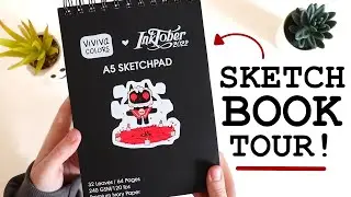 SKETCHBOOK TOUR!! // Inktober 2022