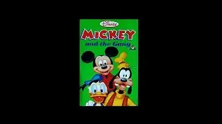 Opening to Mickey And The Gang UK VHS