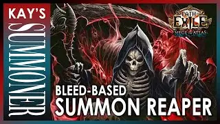 PoE 3.17 - Summon Reaper vs Eater of Worlds, Searing Exarch, Infinite Hunger, Black Star, Mapping