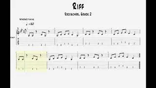 Group C Riff (Play Along - Rockschool Grade 2)