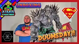 Prime 1 Studio Doomsday Superman 1/3 Unboxing & Review Deutsch