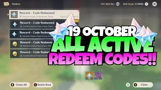 Genshin Impact New Redeem Codes (All Active & Working!) October 19!!