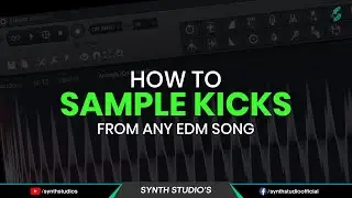 How to sample or extract Kick from EDM tracks FL Studio Tutorial | Synth Studio's