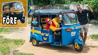 Vår tuk-tuk får en TOTAL MAKEOVER! | Tuk-tuk genom Indien #3