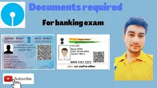 Documents required on IBPS pre exam center  documents। #bankingexams #ibpspo #ibpspo2022