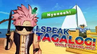 (MM2) PLAYING MM2 BUT I SPEAK TAGALOG *FUNNY* #roblox #mm2 #mm2roblox