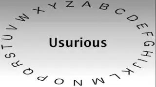 SAT Vocabulary Words and Definitions — Usurious