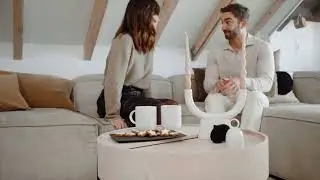 Vánoční porcelán v severském stylu Winter Glow
