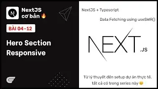 NextJS: 04-12 Làm responsive cho hero section với MUI 5